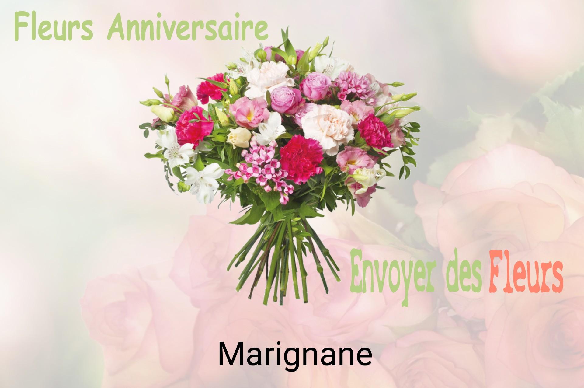 Bouquet de fleurs d’anniversaire livré à Marignane